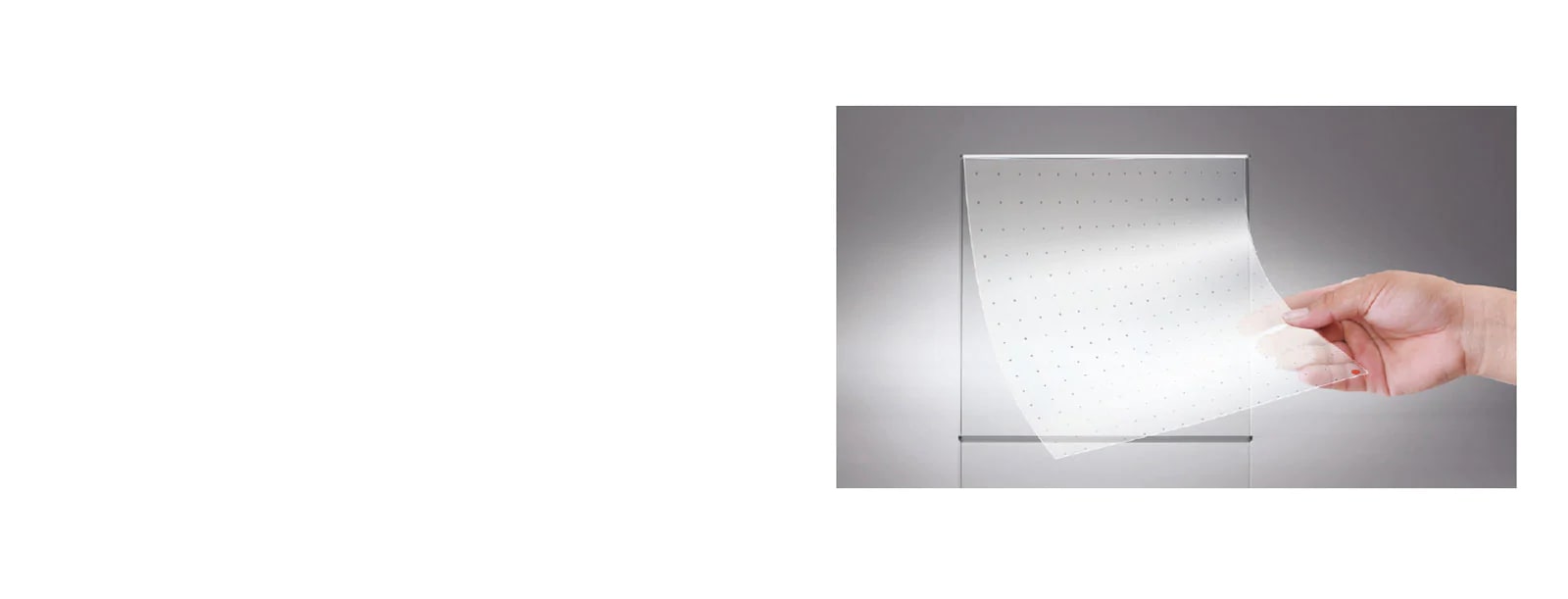 Αυτοκόλλητη μεμβράνη LED Signage της LG