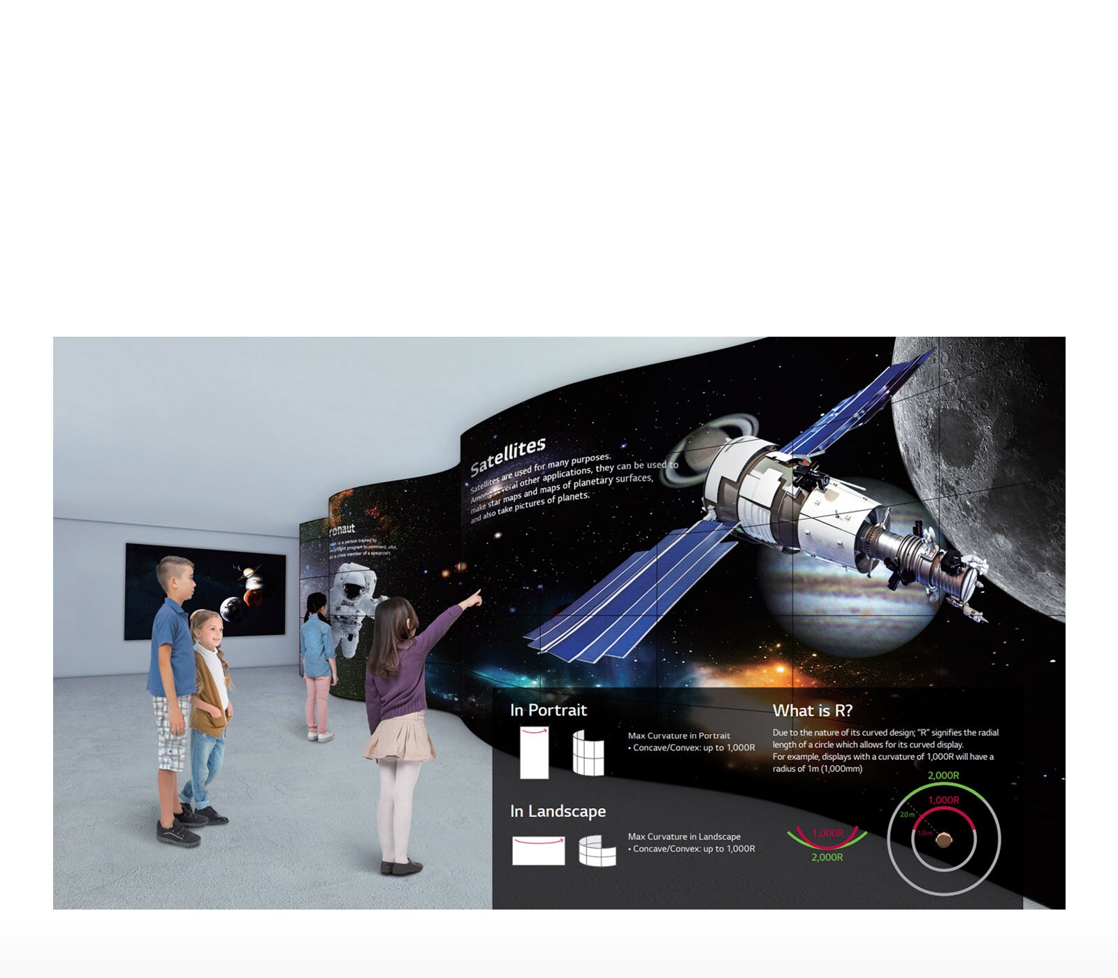 Ποικιλία από καμπύλες για ξεχωριστά ορόσημα