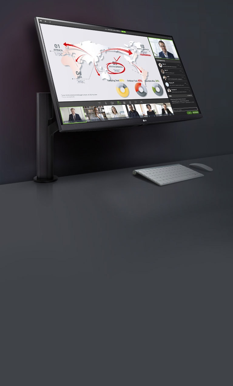 Οθόνη LG QHD Ergo: Σχεδιασμένη με γνώμονα εσάς