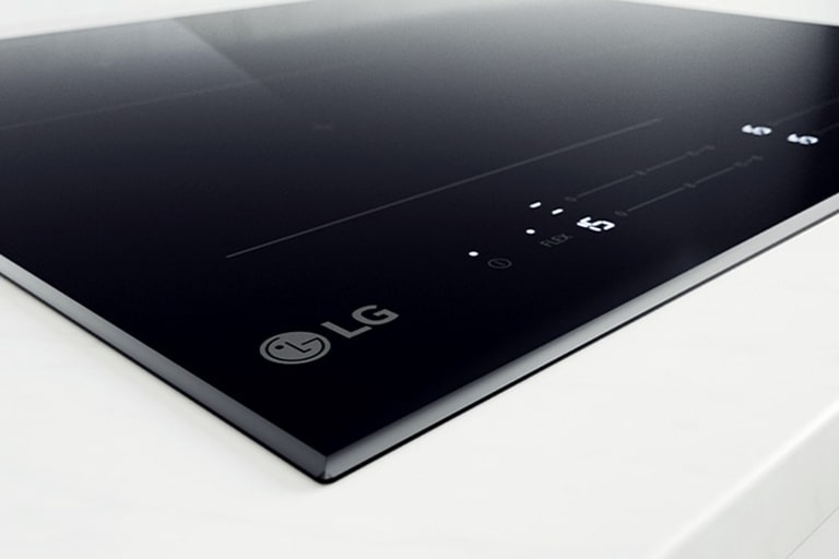 Αυτή η εικόνα δείχνει το λευκό LED στις επαγωγικές εστίες.