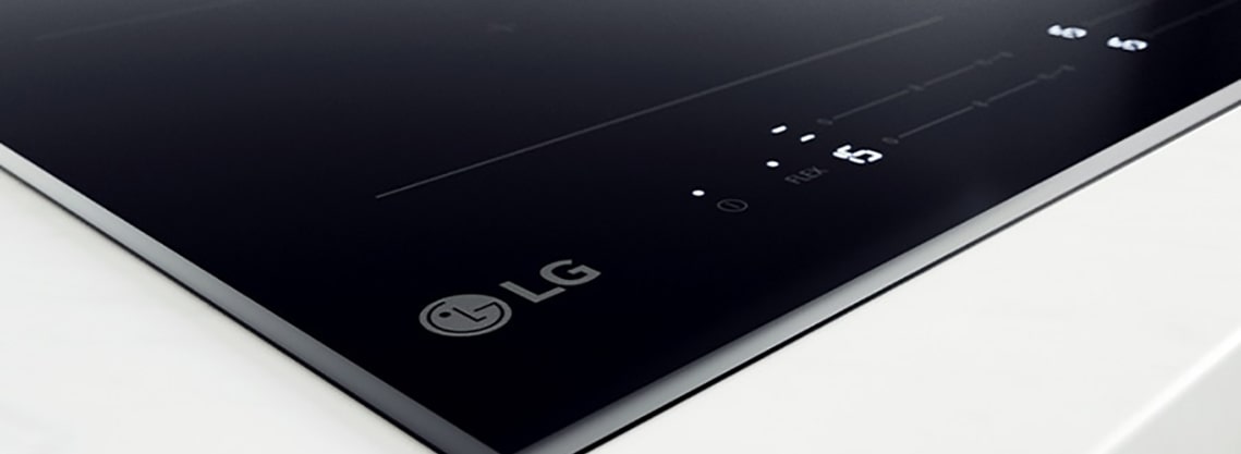 Αυτή η εικόνα δείχνει το λευκό LED στις επαγωγικές εστίες.