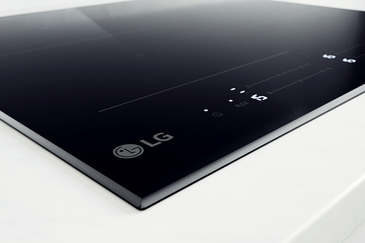 Αυτή η εικόνα δείχνει το λευκό LED στις επαγωγικές εστίες.