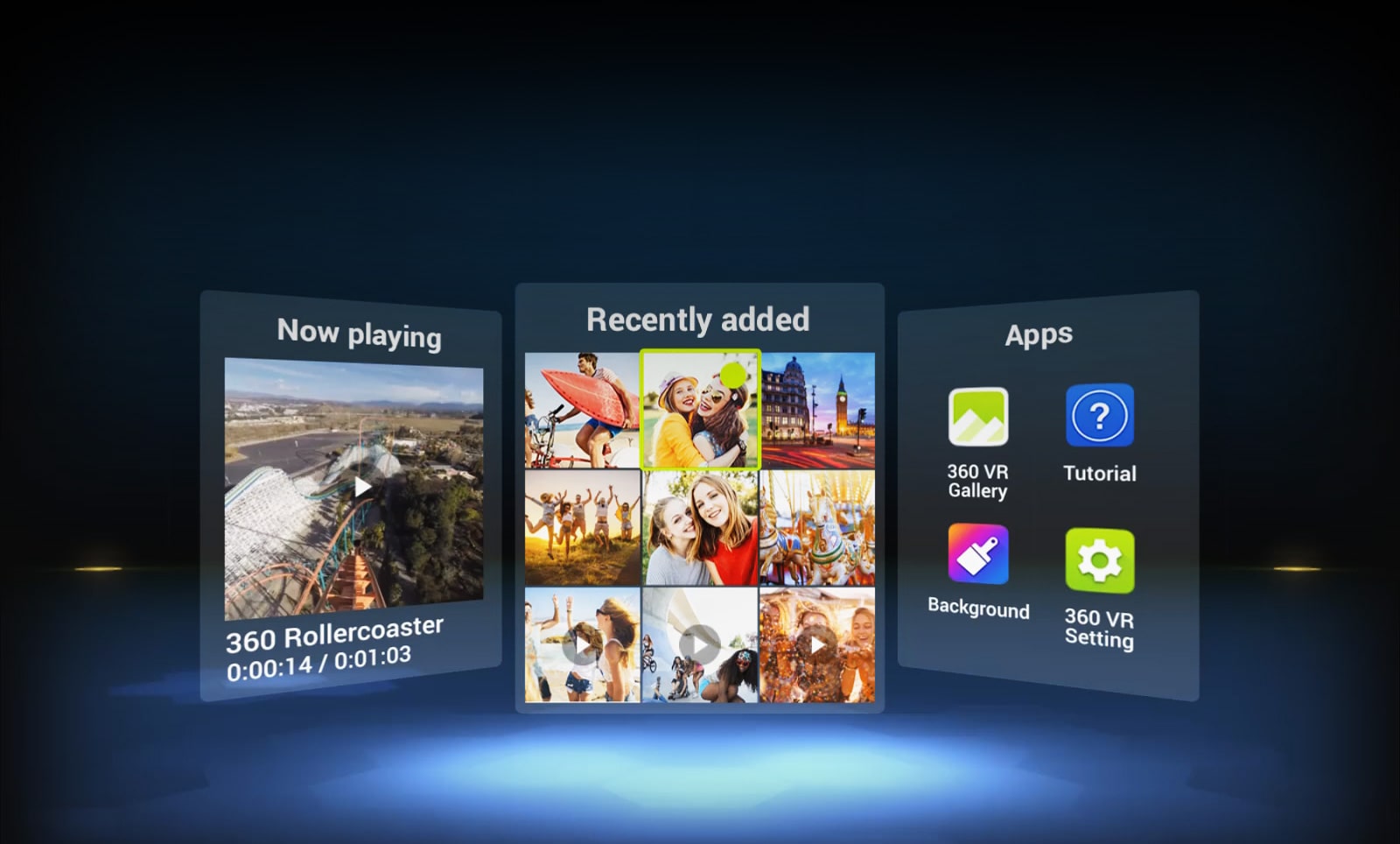 Απολαύστε περιεχόμενο 360 μοιρών