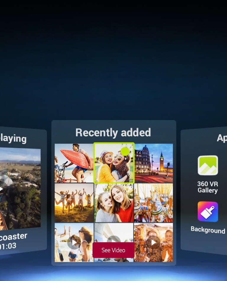 Απολαύστε περιεχόμενο 360 μοιρών