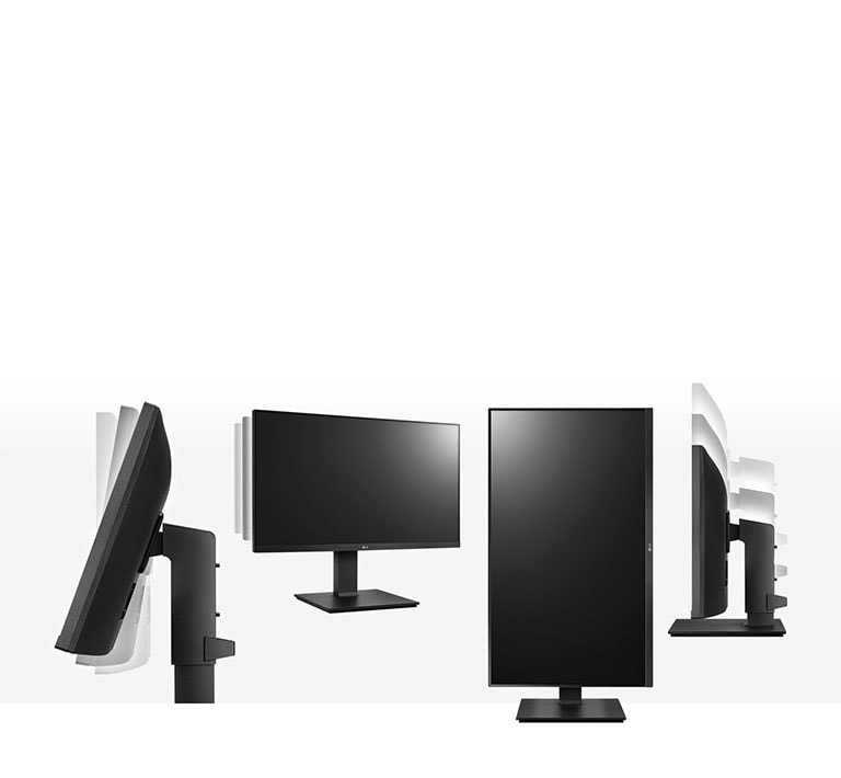 Εργονομική σχεδίαση με δυνατότητες ρύθμισης ύψους, κλίσης, περιστροφής στον κατακόρυφο άξονα και αμφίδρομης περιστροφής στον οριζόντιο άξονα.