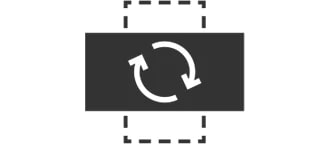 Οθόνη με ρύθμιση αμφίδρομης περιστροφής στον οριζόντιο άξονα