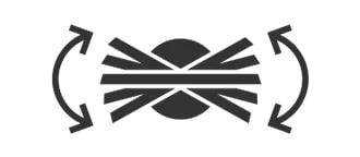 Οθόνη με δυνατότητα ρύθμισης περιστροφής στον κατακόρυφο άξονα