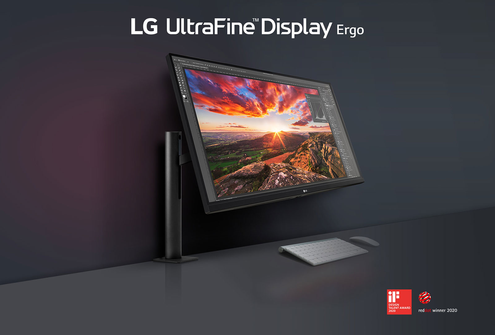LG UltraFine™ Display Ergo.	