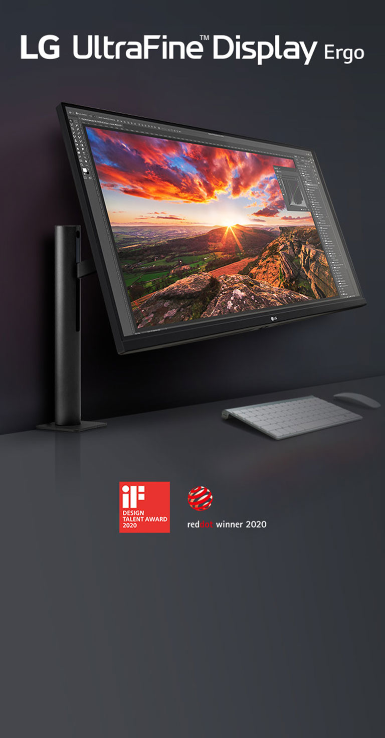 LG UltraFine™ Display Ergo.	