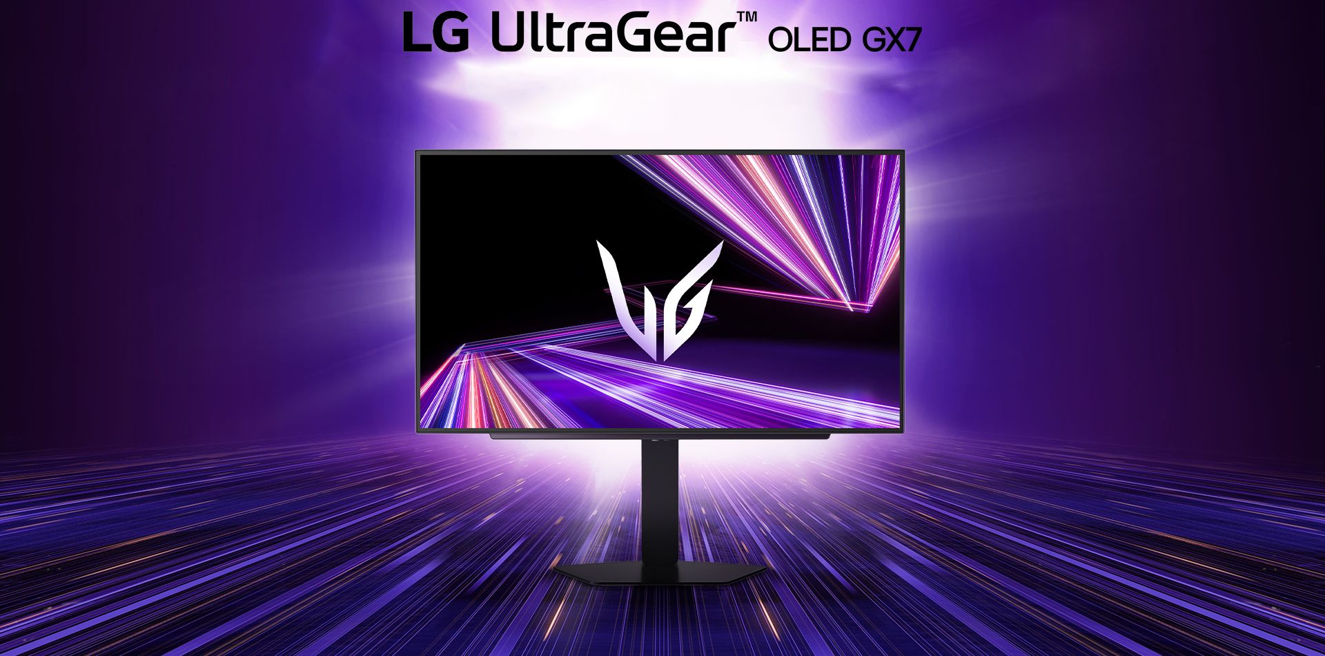 Οθόνη UltraGear™ OLED για παιχνίδια.