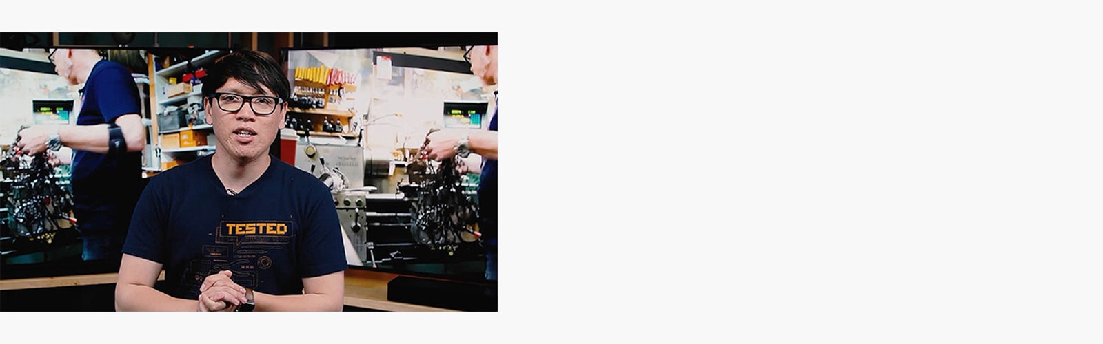 Ένα πορτρέτο του Tech influencer, Adam Savage