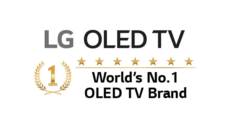 Το σήμα της IBS που βαθμολογεί με 7 αστέρια την LG OLED TV ως τη Νο. 1 μάρκα στον κόσμο 
