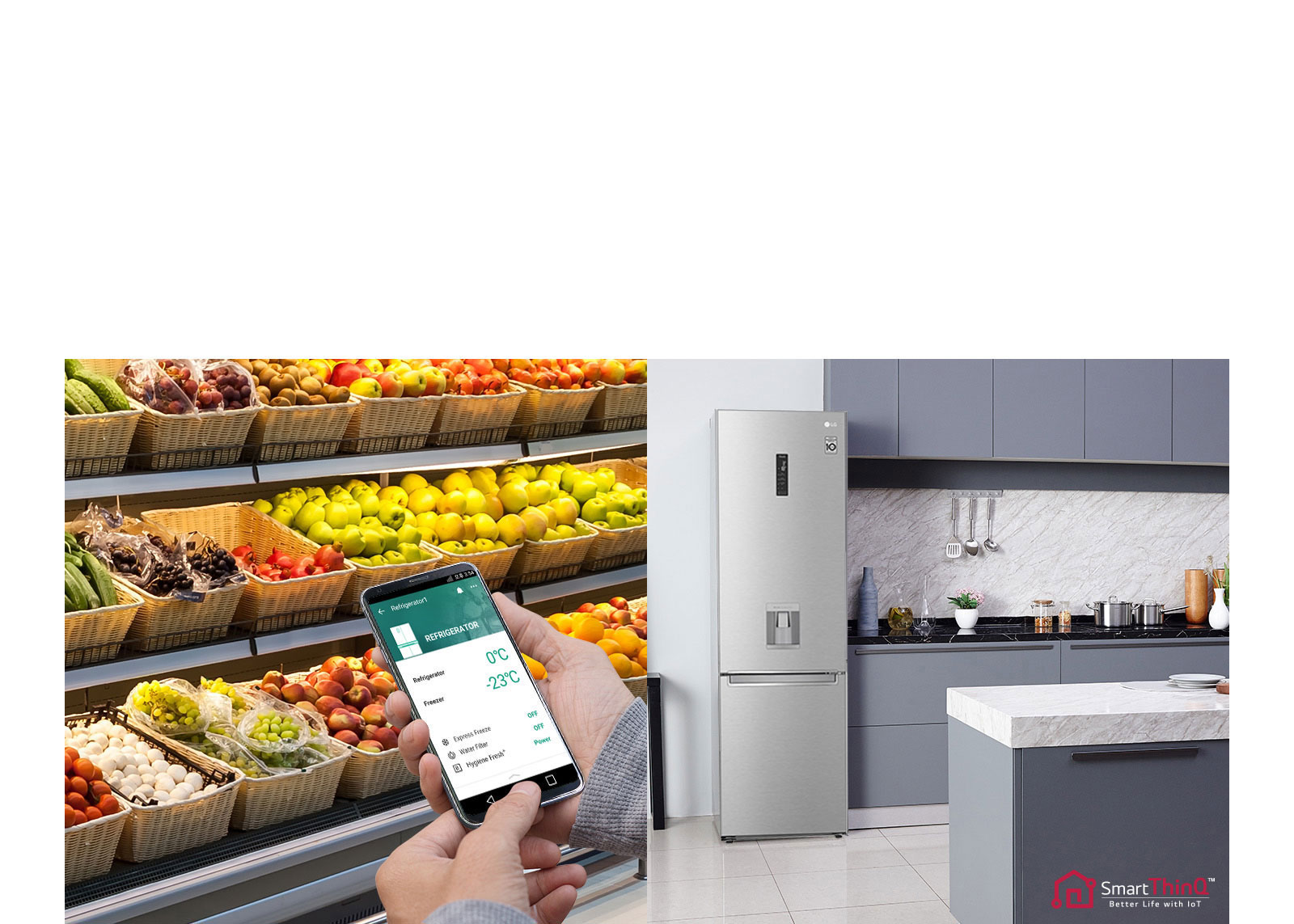 Ρυθμίστε το ψυγείο σας εξ αποστάσεως