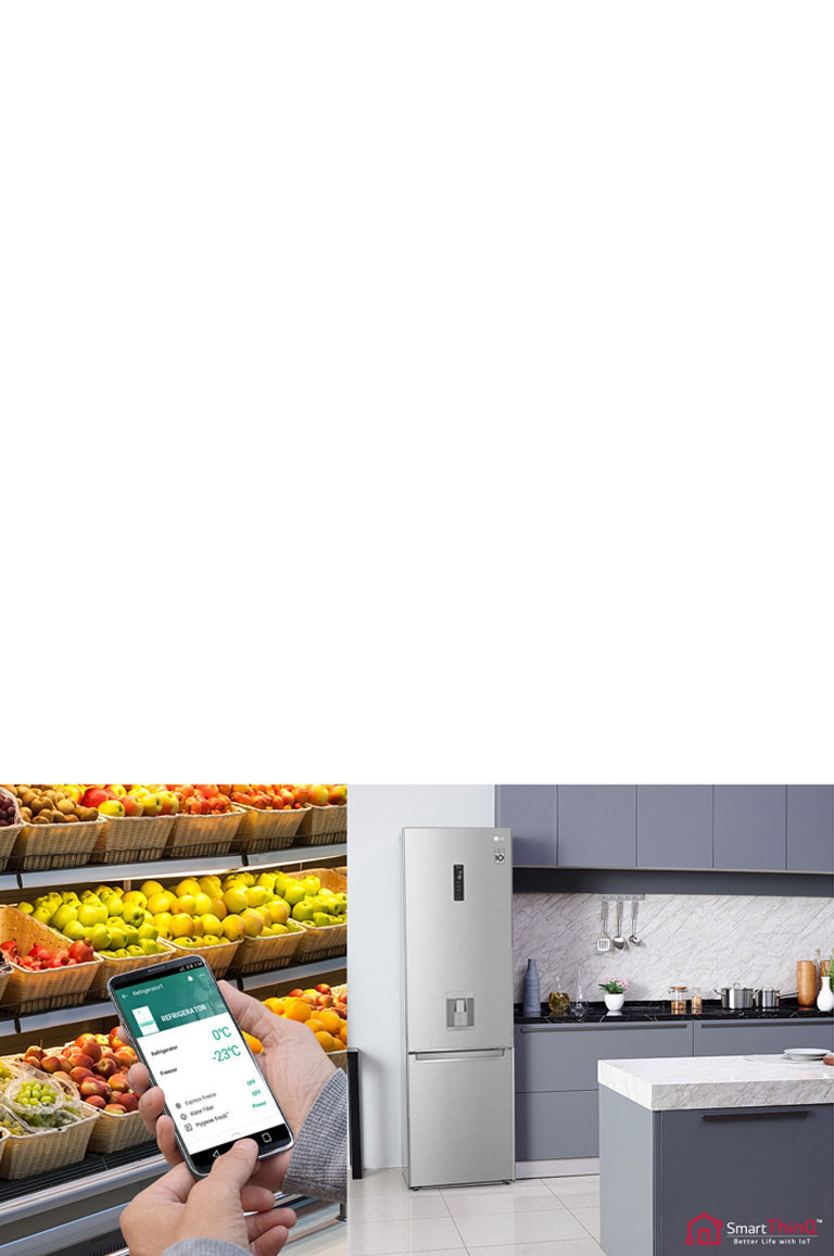 Ρυθμίστε το ψυγείο σας εξ αποστάσεως