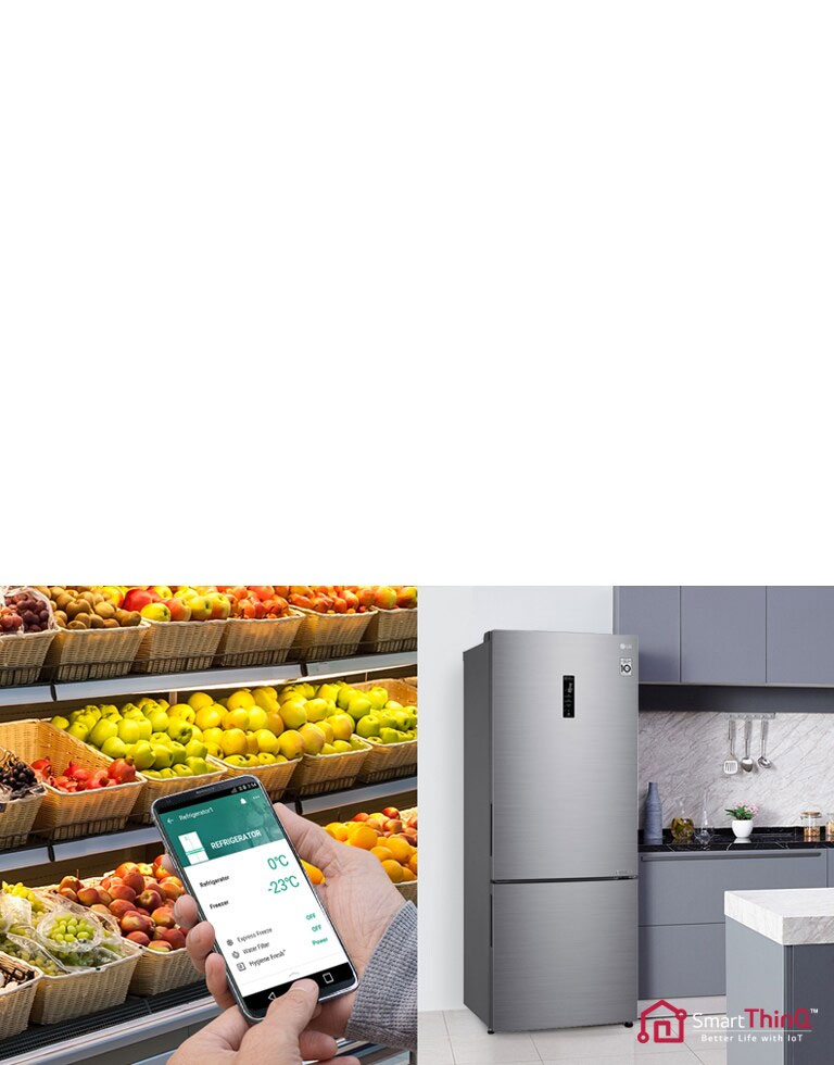 Ρυθμίστε το ψυγείο σας εξ αποστάσεως