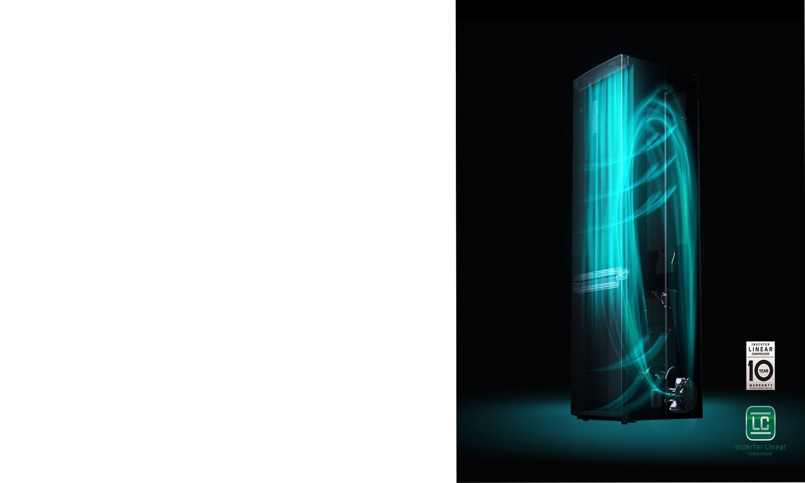 10ετής εγγύηση γραμμικού συμπιεστή