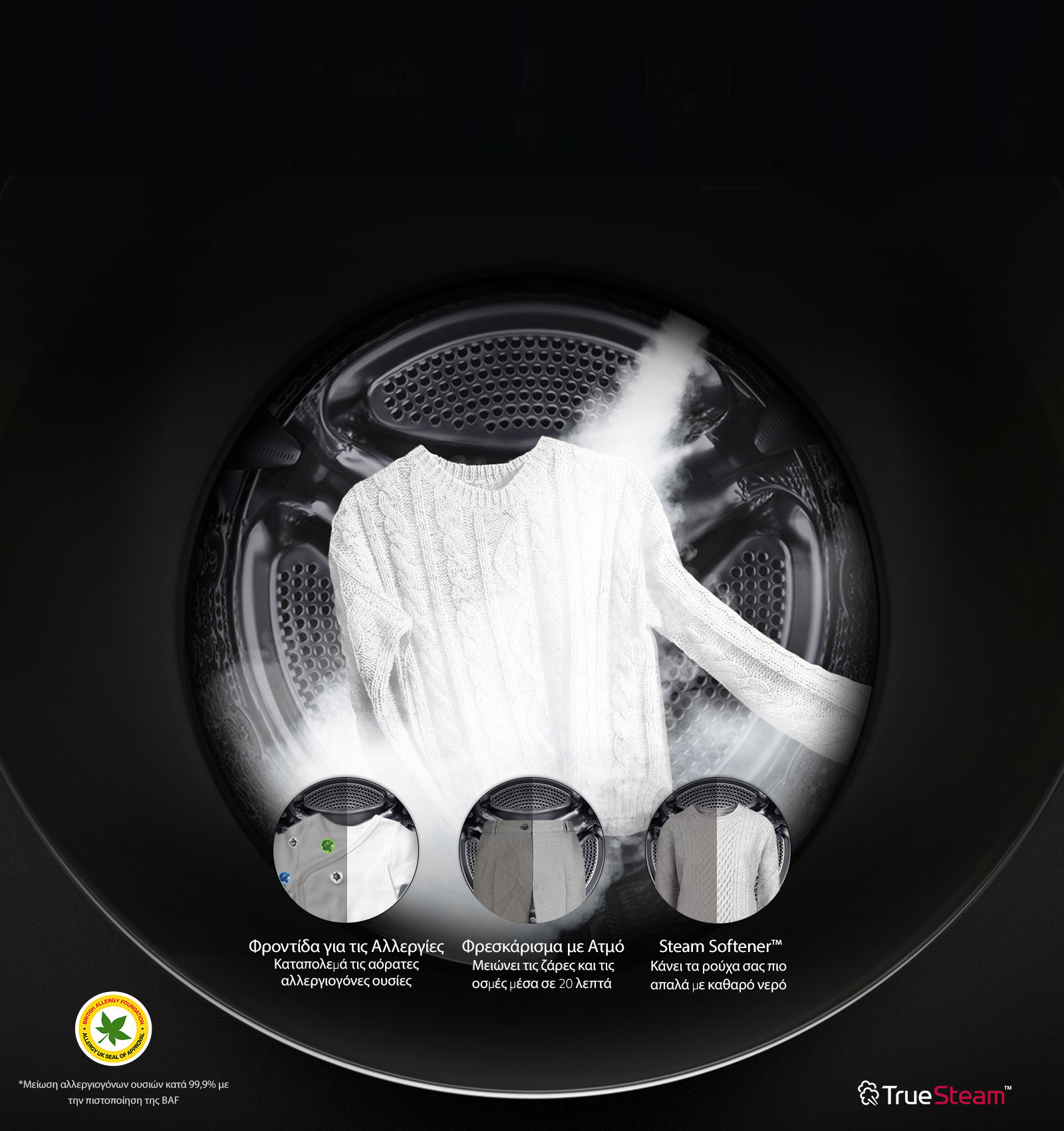 Μείωση αλλεργιογόνων κατά 99,9ų