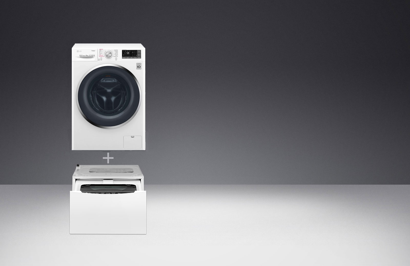 Συνδυάστε το με το LG TWINWash™ Mini 2 kg1