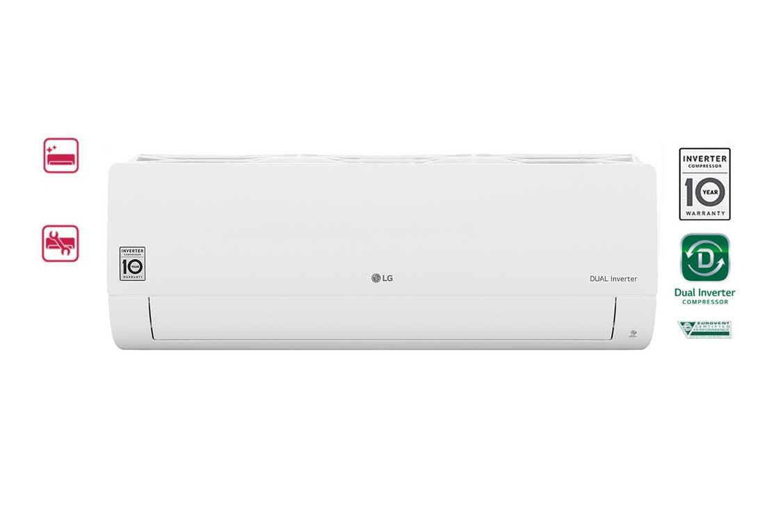 LG DUALCOOL Κλιματιστικό Inverter 9000 BTU, Libero Plus, Smart Diagnosis, Comfort Air, S09EQ
