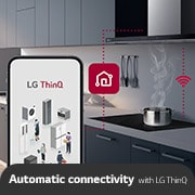LG Απορροφητήρας Καμινάδα LG 90cm με ThinQ, HCEZ3626S, HCEZ3626S, thumbnail 3