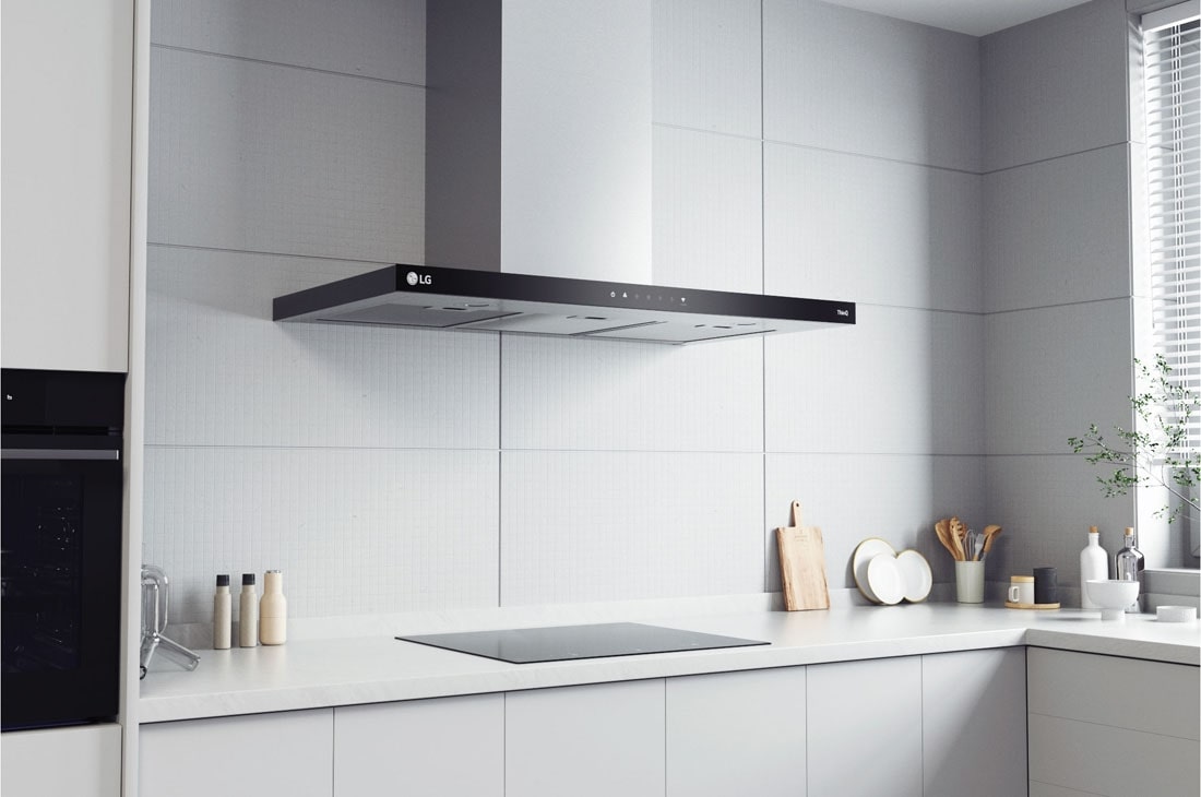 LG Απορροφητήρας Καμινάδα LG 90cm με ThinQ, HCEZ3626S, HCEZ3626S, thumbnail 4
