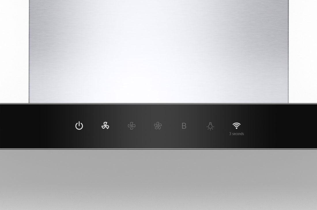 LG Απορροφητήρας Καμινάδα LG 90cm με ThinQ, HCEZ3626S, HCEZ3626S, thumbnail 7