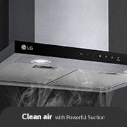LG Απορροφητήρας Καμινάδα LG 60cm με ThinQ, HCEZ2426S, HCEZ2426S, thumbnail 2