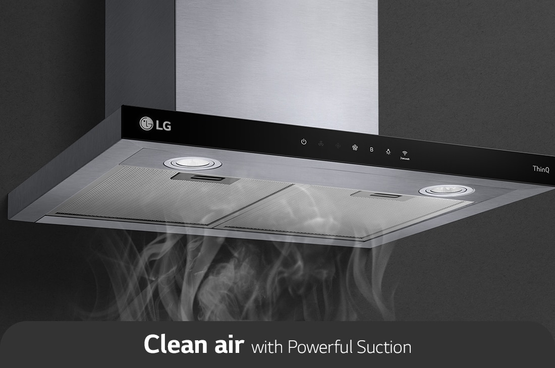 LG Απορροφητήρας Καμινάδα LG 60cm με ThinQ, HCEZ2426S, HCEZ2426S, thumbnail 2