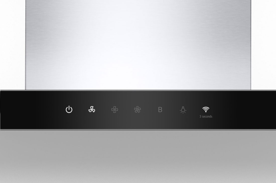 LG Απορροφητήρας Καμινάδα LG 60cm με ThinQ, HCEZ2426S, HCEZ2426S, thumbnail 7
