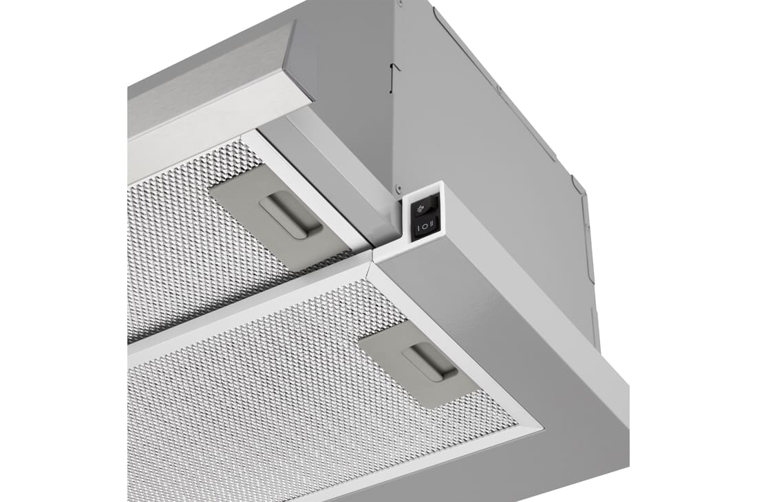 LG Απορροφητήρας Συρόμενος LG 60cm inox με ισχυρή απορρόφηση και LED φωτισμό, Λεπτομερής όψη της περιοχής χειρισμού του απορροφητήρα., HT3Z2413S, thumbnail 8
