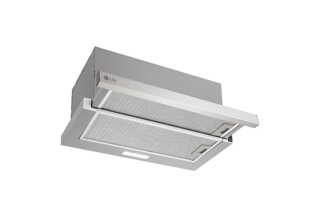 LG Απορροφητήρας Συρόμενος LG 60cm inox με ισχυρή απορρόφηση και LED φωτισμό, Δεξιά πλευρική όψη συρόμενου απορροφητήρα., HT3Z2413S, thumbnail 9