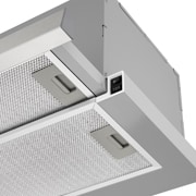 LG Απορροφητήρας Συρόμενος LG 60cm inox με ισχυρή απορρόφηση και LED φωτισμό, Λεπτομερής όψη της περιοχής χειρισμού του απορροφητήρα., HT3Z2413S, thumbnail 8