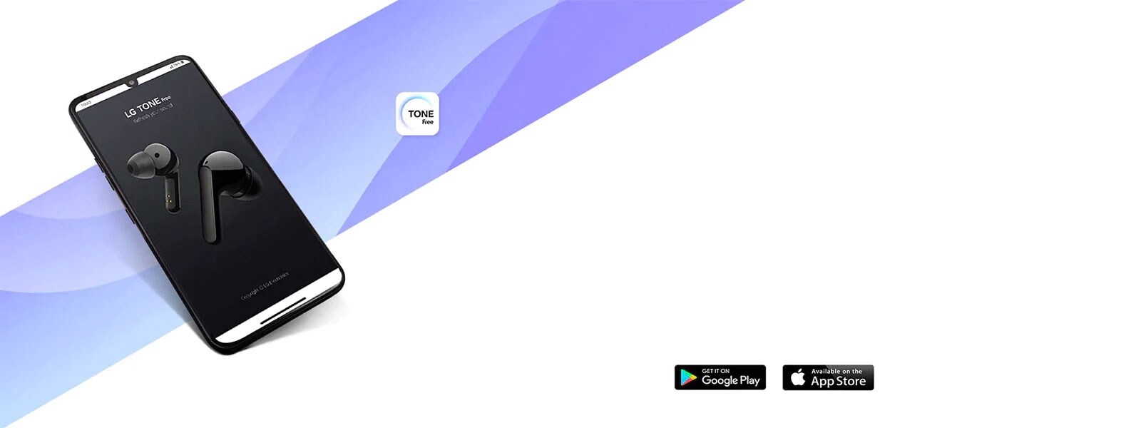 Μεταβείτε στη μίνι σελίδα της εφαρμογής LG TONE Free.