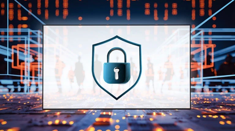 The UH5N-M provides security features to protect important data from external access or attacks.