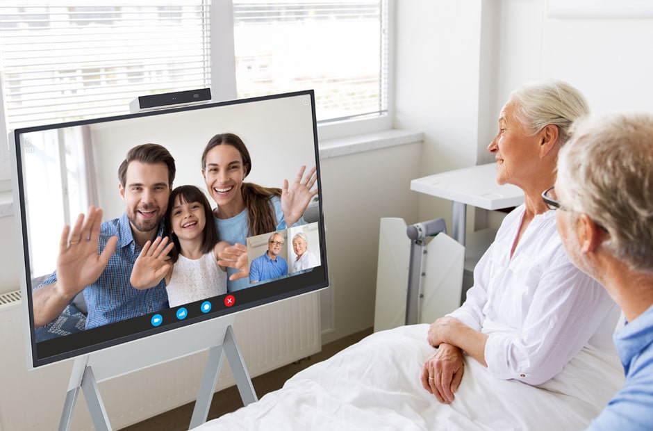 Wards in a Hospital & Nursing Home