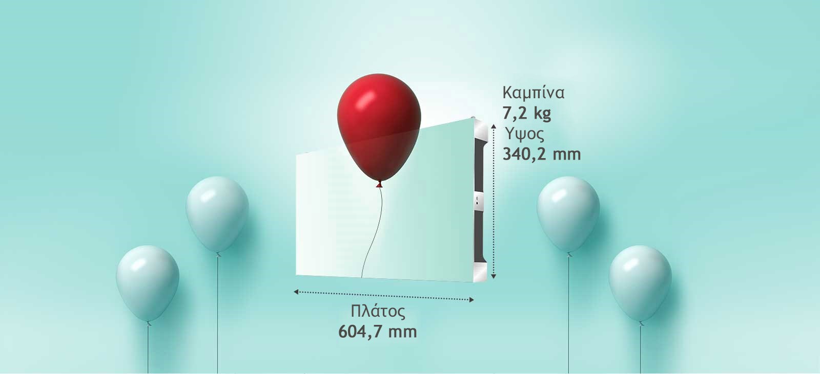 Ελαφριά καμπίνα με εύκολο χειρισμό
