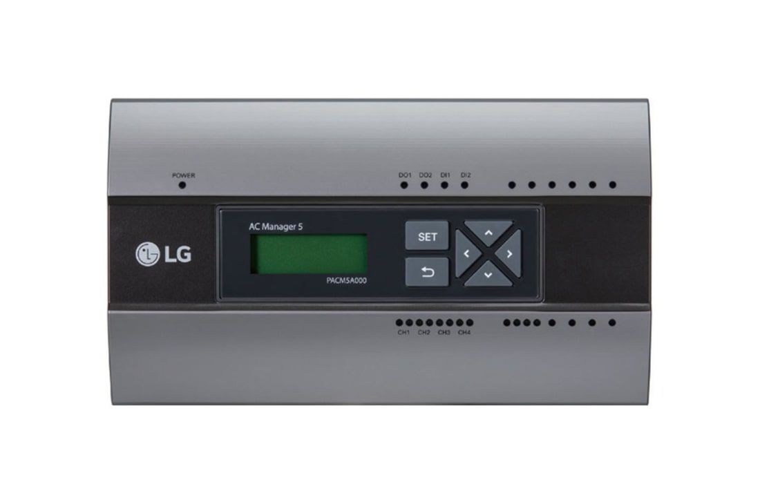 LG Κεντρικό χειριστήριο, Διαχείριση AC, Τύπος εξοπλισμού / HTML5, 'Μπροστινή όψη, PACM5A000