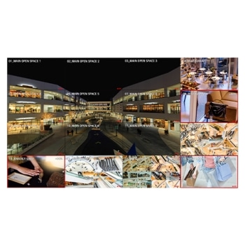 Video Wall 55'' 500 nits FHD με ομοιόμορφο πλαίσιο 0,44 mm1