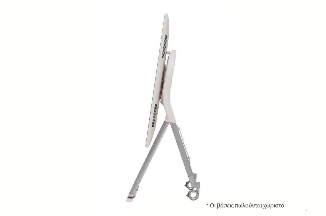 LG One:Quick Flex, Πλαϊνή όψη σε γωνία -90 μοιρών με βάση, λειτουργία πορτρέτου , 43HT3WJ-B, thumbnail 12