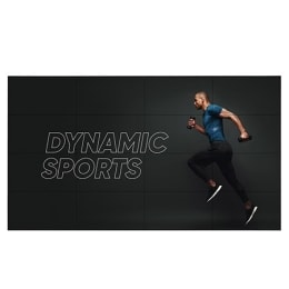 Video Wall 55'' 500 nits FHD με λεπτό πλαίσιο2