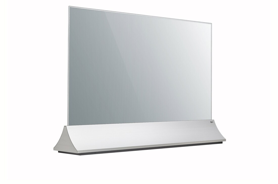 LG Transparent OLED Signage, Πλάγια όψη υπό γωνία +45 μοιρών, 55EW5PG-S, thumbnail 6
