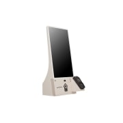 LG Περίπτερο αυτόματης παραγγελίας LG, Πλάγια όψη υπό γωνία +45 μοιρών, 27KC3PK-C, thumbnail 5