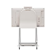 LG One:Quick Flex, Πλαϊνή όψη σε γωνία -45 μοιρών με βάση, λειτουργία πορτρέτου, 43HT3WN-B, thumbnail 11