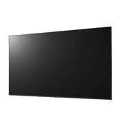 LG webOS UHD Signage, -15 degree side view, 55UL3J-M, thumbnail 3