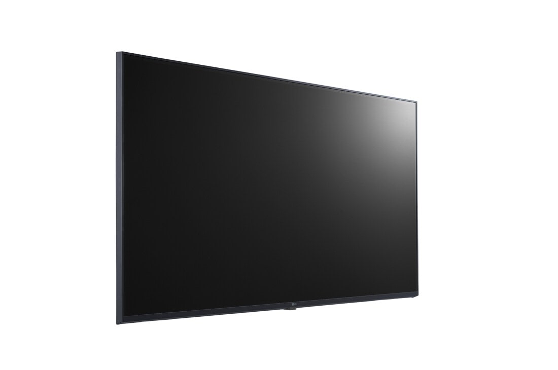 LG webOS UHD Signage, +45 degree side view, 43UL3J-M, thumbnail 5