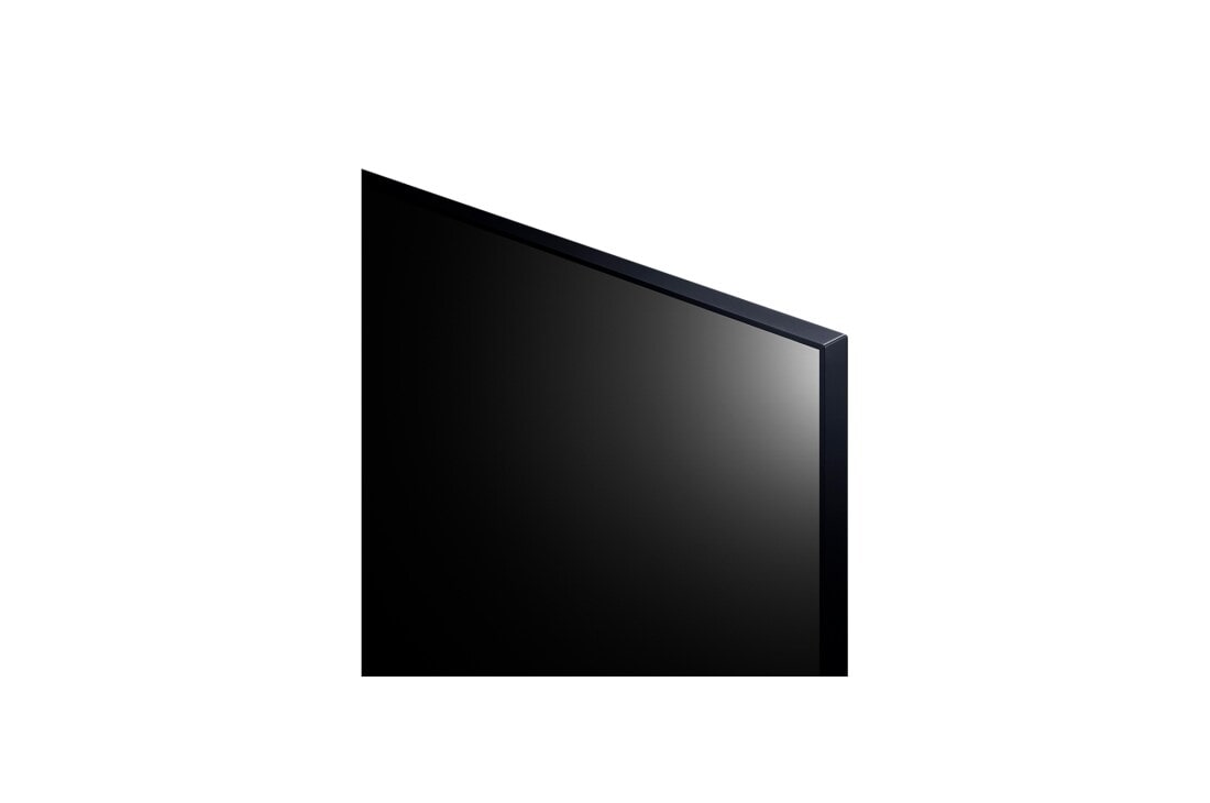 LG webOS UHD Signage, Close-up image of top right corner, 43UL3J-M, thumbnail 10