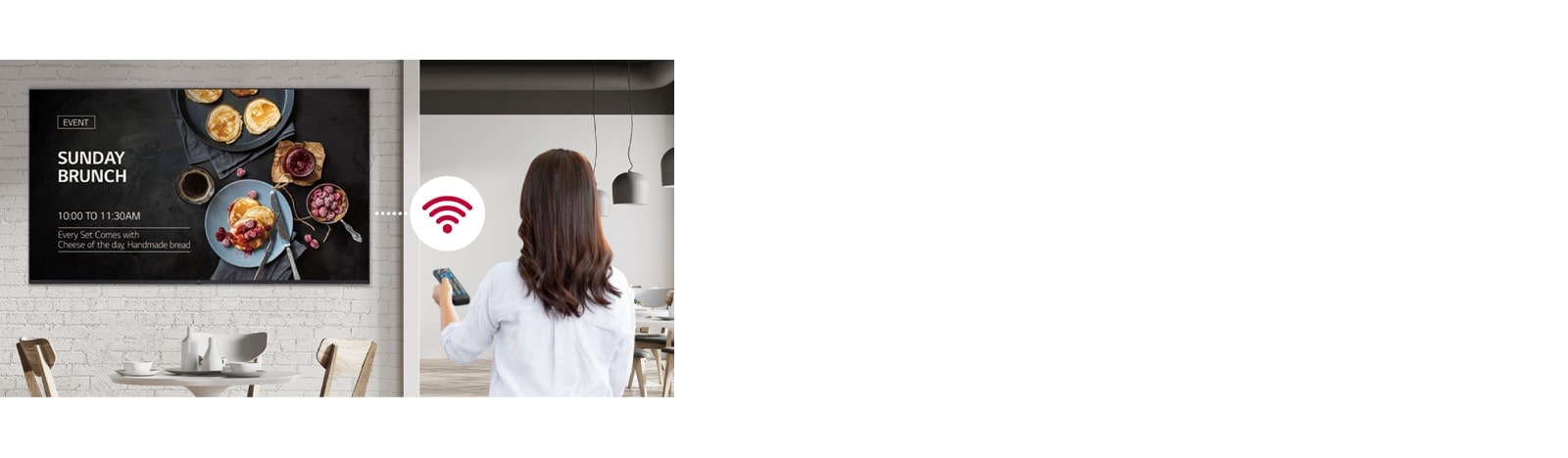 Εύκολη διανομή περιεχομένου μέσω Wi-Fi.