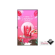 LG Οθόνη Bιτρίνας, Μπροστινή όψη με εικόνα που γεμίζει το χώρο, 49XS4P-B, thumbnail 1