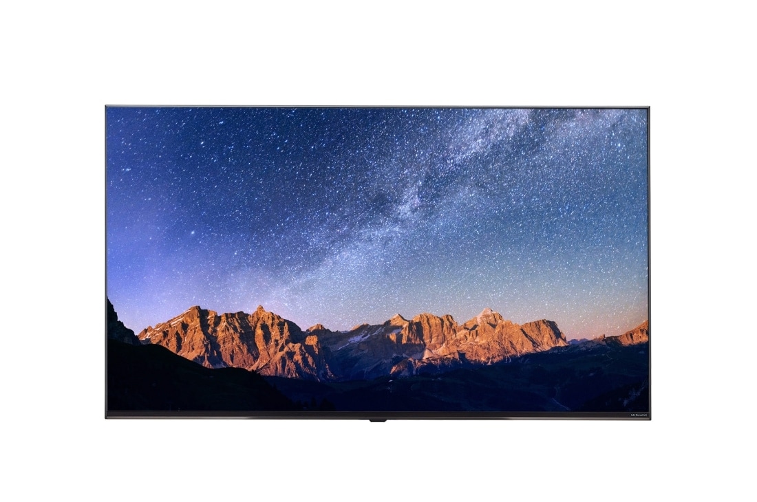 LG Τηλεόραση ξενοδοχείου UHD 4K με Pro:Centric Direct, Εμπρος όψη με εικόνα σε όλη την έπιφάνεια, 55UR767H0ZC