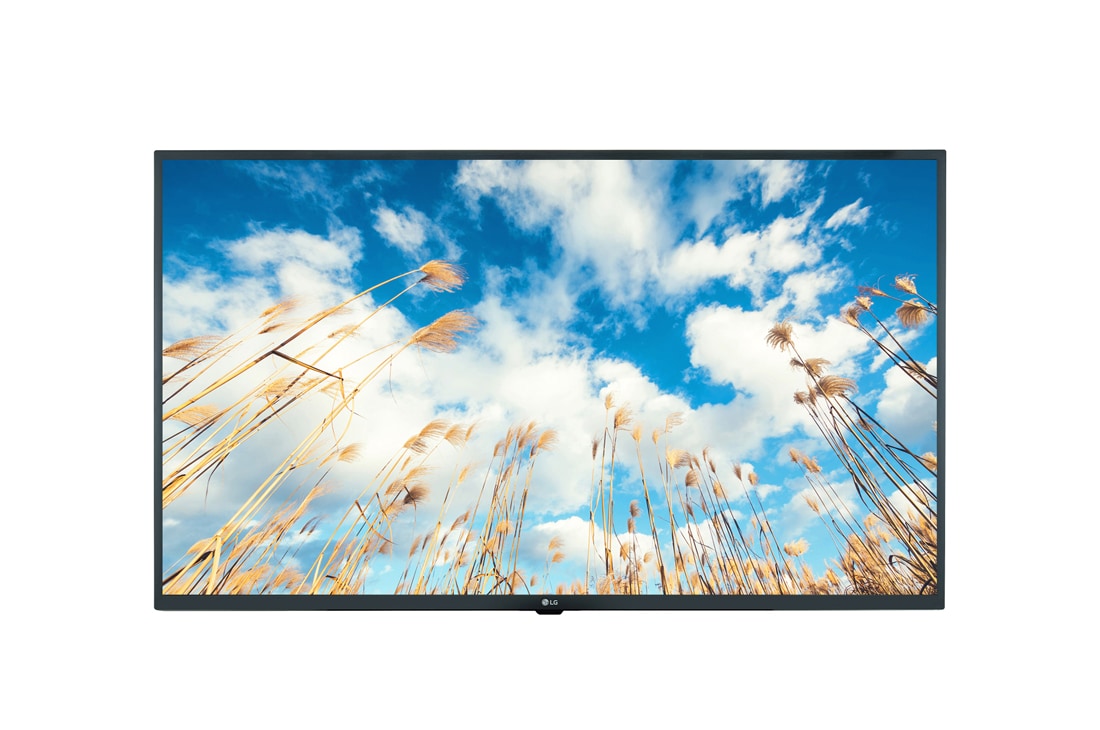 LG 4K UHD Smart TV, Μπροστινή όψη με εικόνα που γεμίζει το χώρο, 55UM767H0LJ